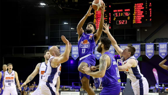 Wellington Saints Dion Prewster in NBL.