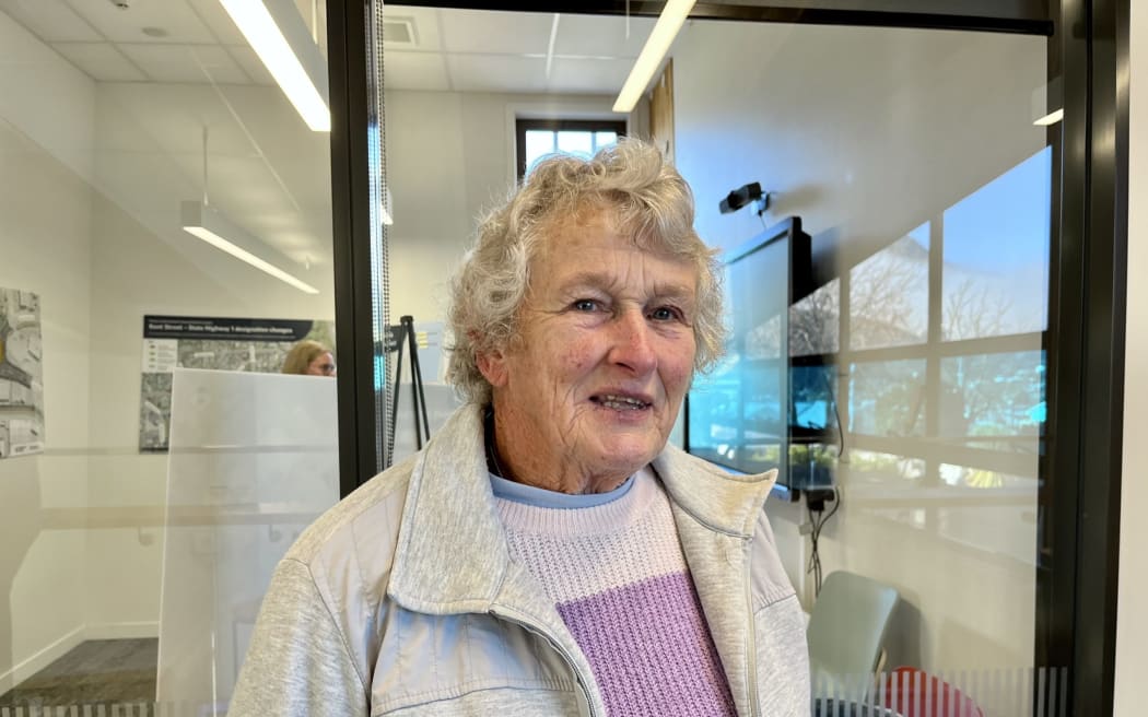 Picton resident Heather Hopkins says she has no concerns about NZTA’s proposed changes to relocate SH1 in the town.