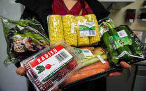 Packaged food.