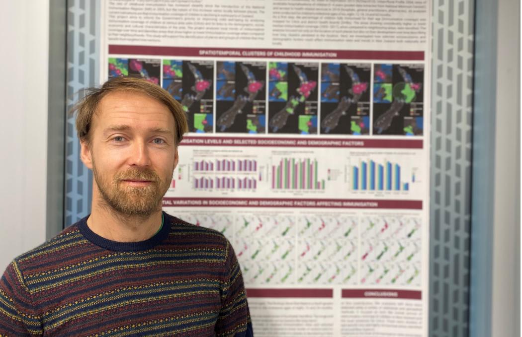 University of Canterbury GeoHealth Laboratory Post-Doctoral Fellow Lukas Marek