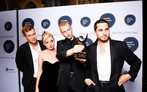 Wolf Alice with the 2018 Mercury Music Prize