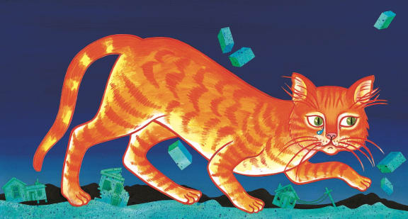Quaky Cat, by Gavin Bishop