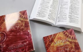 French Polynesia's new tri-lingual dictionary.