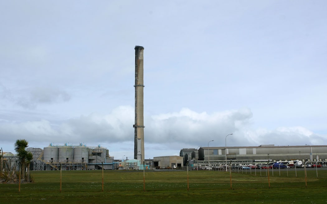 A general view of the Tiwai Point aluminium smelter.