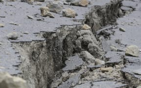 Road damage in the Mt Lyford area