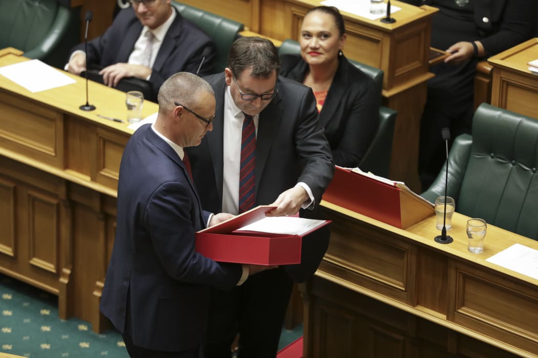 Grant Robertson delivers his 2019 budget speech