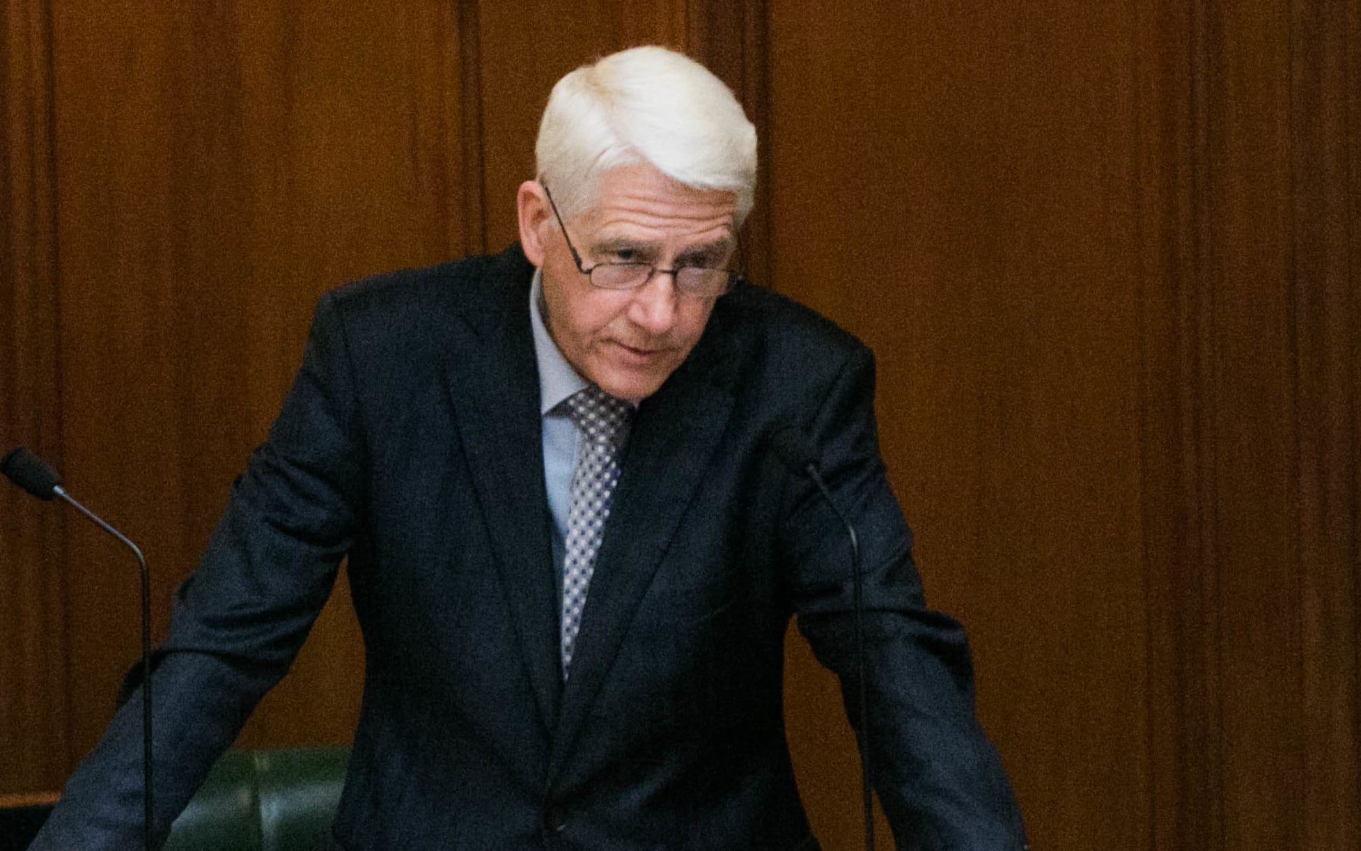 Departing Green MP Kennedy Graham gives his valedictory statement to the House.