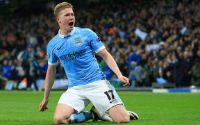 Manchester City midfielder Kevin de Bruyne.