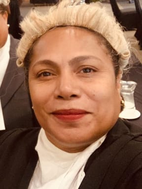 Ms Malimali went from head of Fiji's Electoral Commission to anti-corruption commissioner. (Supplied)