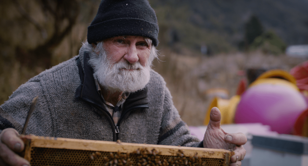 West Coast beekeeper Roy Arbon