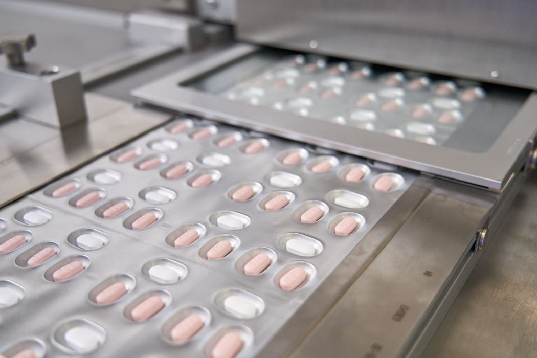Pfizer in the making of its Covid-19 antiviral pills, Paxlovid, in Freiburg, Germany in 2021.