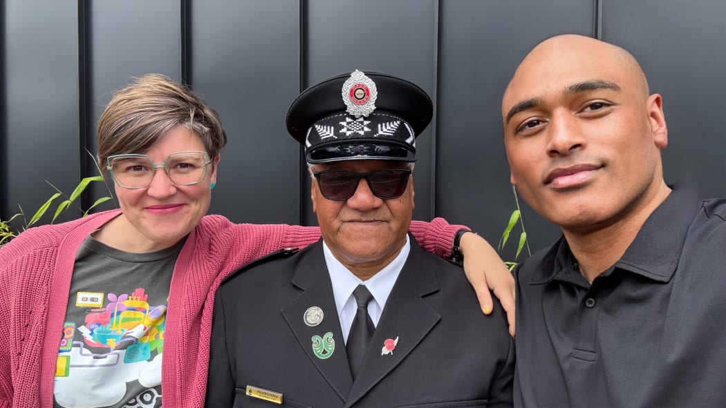 Dr Amber Hamill, Richard Kingi and Murdoch Ngahau 