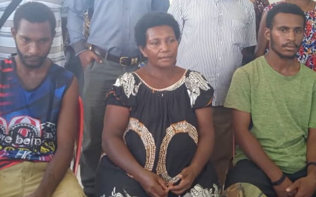 Wife and sons of missing policeman
