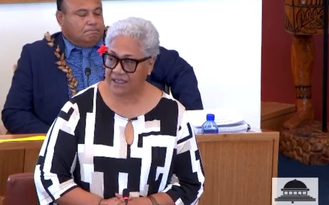 Samoa's Prime Minister, Fiame Naomi Mataafa .