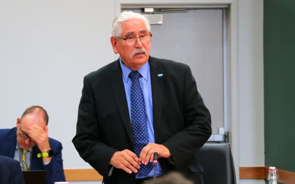 Councillor Allan Sole said he was aware of a very real risk that Waihī Beach was going to have a fairly major weather event. Photo: Alisha Evans/SunLive. [via LDR Single use only]