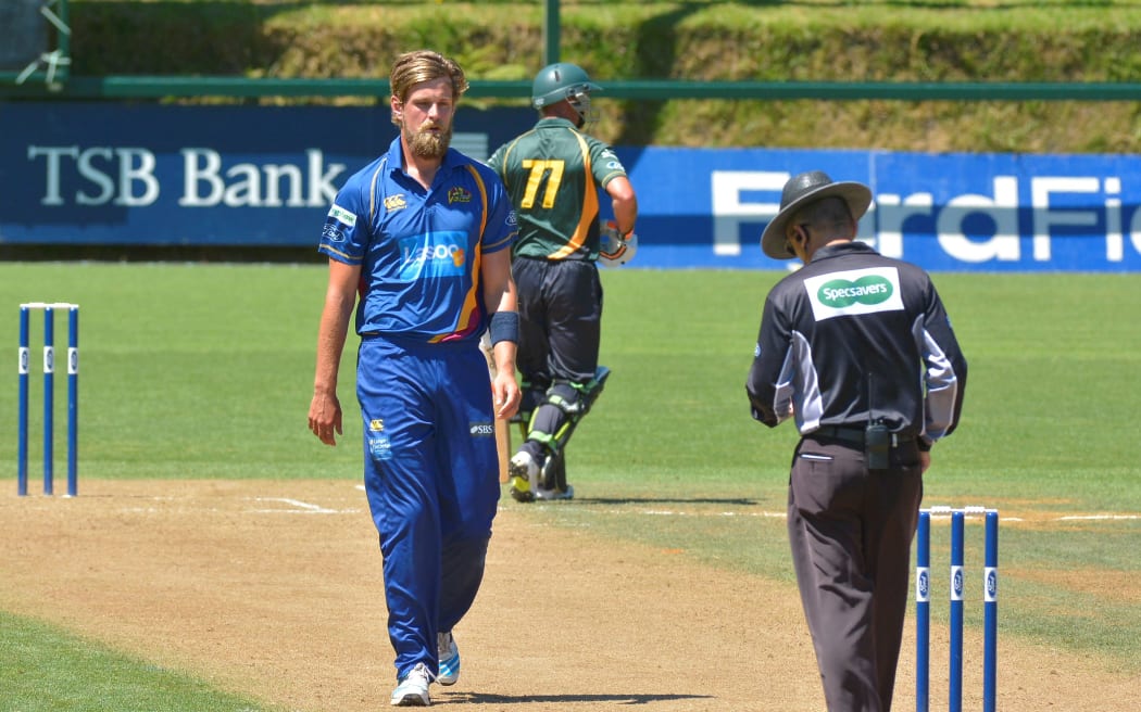 Central Stags vs, Otago Volts played at Pukekura Park, New Plymouth, in the semi final playoff on Wednesday 28th January 2015