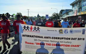The 2015 IACD anti-corruption walk.