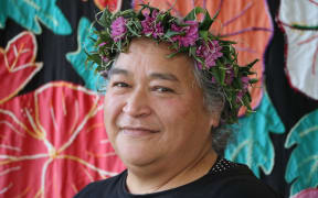 Ngavaine John teaches Cook Islands Maori at Toru Fetu Kindergarten.