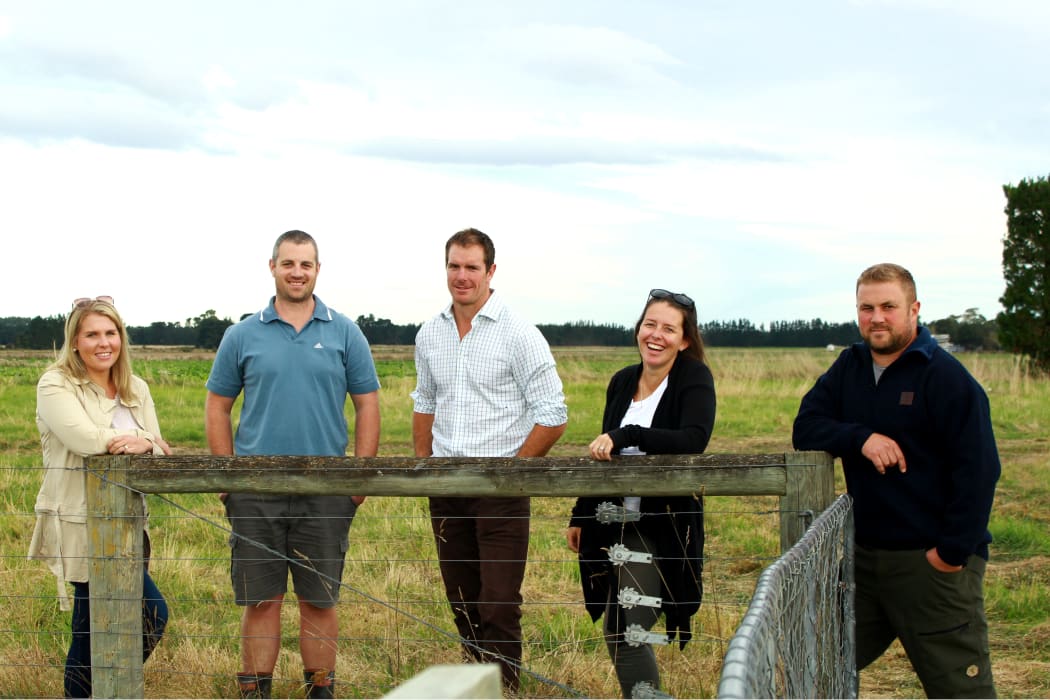 Trustees Victoria Trayner, Sam Spencer-Bower, Andrew Olorenshaw, Sarah Gard and Scott Evans