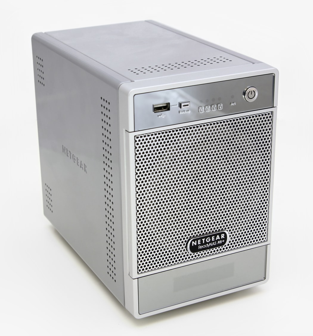 Netgear ReadyNAS NV+ from 2011.