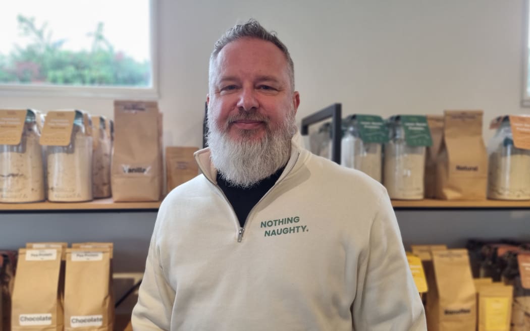 Nothing Naughty Production and Process Manager Bruce Sherman.