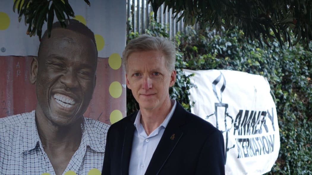 Amnesty International New Zealand's executive director Grant Bayldon.