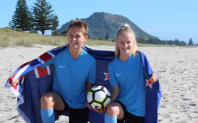 Jonty Burggraaf and Isla Ganley