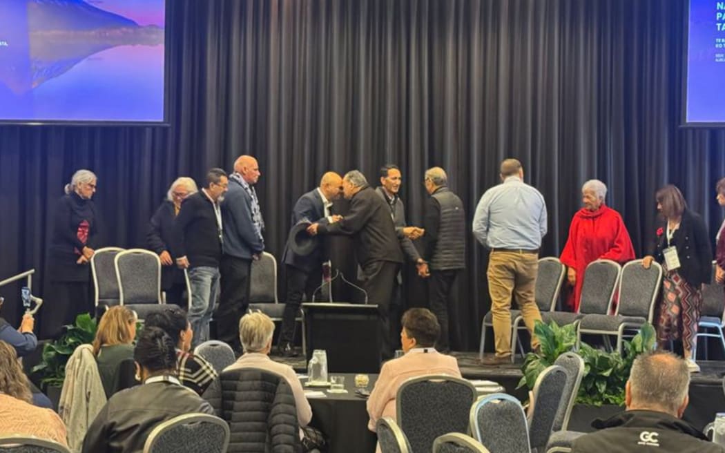 The two-day National Iwi Māori Partnership Board hui was held at the Devon Hotel in Ngāmotu