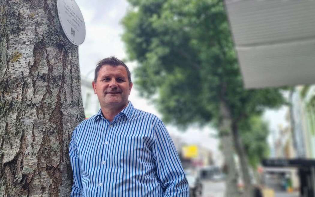 New Plymouth mayor Neil Holdom says the alder trees have been blamed for creating a slip hazard and damaging infrastructure.