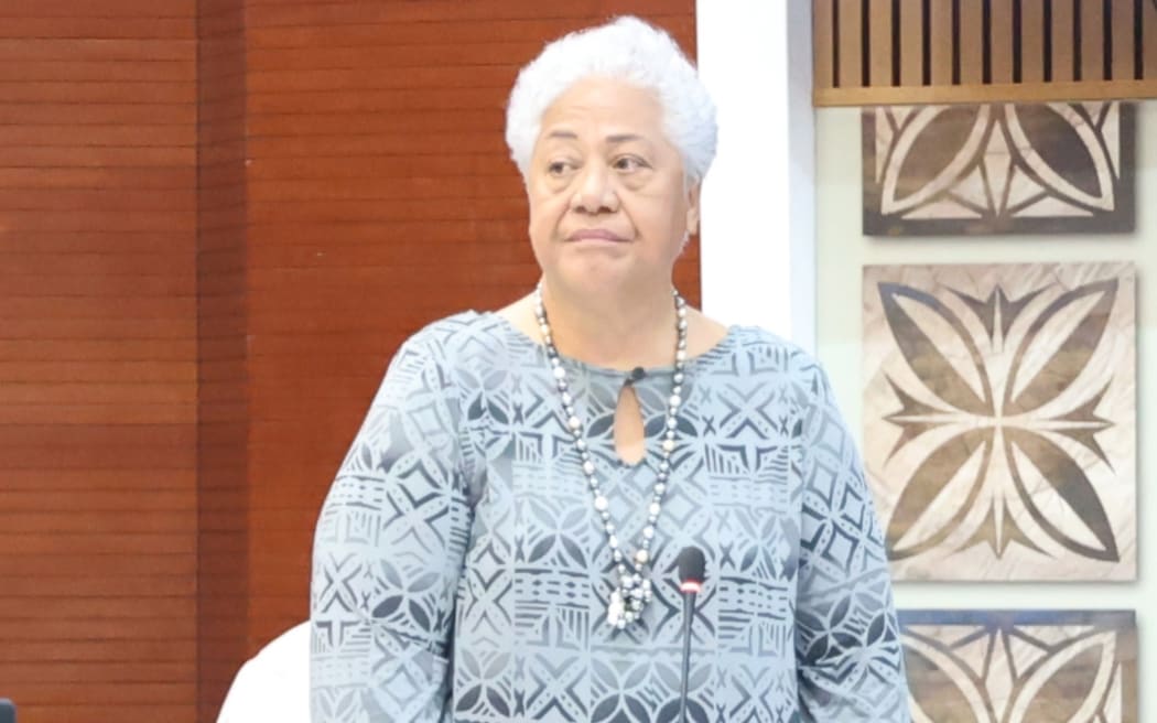 Prime Minister Fiame Naomi Mata'afa. 4 March 2024