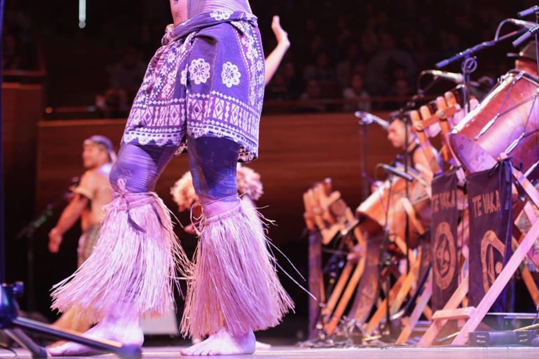 Te Vaka dancers perform Songs of Moana with Orchestra Wellington