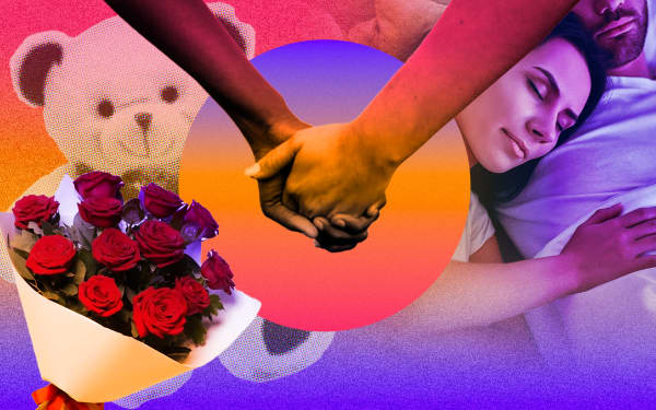 Composite of dating imagery