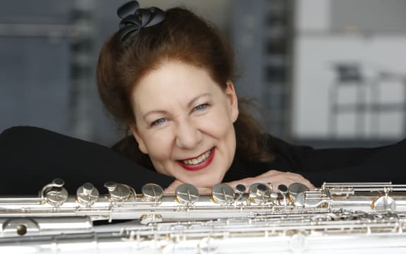Flutist Camilla Hoitenga