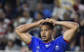 Samoa winger Ed Fidow was sent off after receiving two yellow cards and will now front the judiciary.