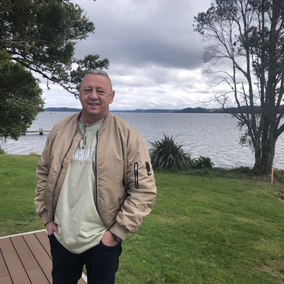 Lead producer of Ka Whawhai Tonu, Piripi Curtis, at home in Lake Rotoiti.