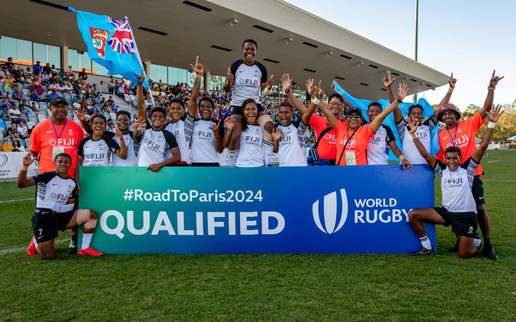 Fijian 7s secure a place at the Paris Olympics.