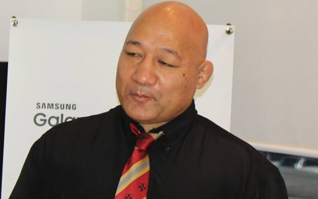 Tonga Rugby CEO, former international and proud dad, Fe'ao Vunipola