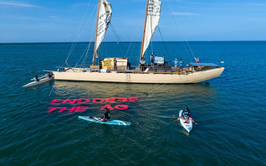 Suva flotilla in support of Vanuatu