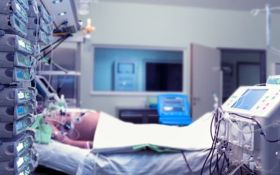 A file photo of a patient in the Intensive Care Unit (ICU)