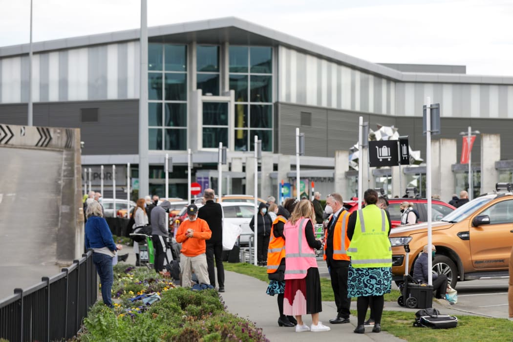 Christchurch Airport terminal was evacuated while Aviation Security and police dealt with an incident.