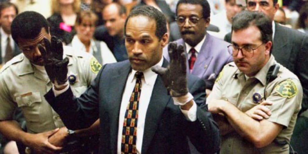 OJ Simpson defending his innocence