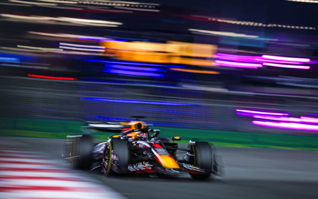 Max Verstappen at the Abu Dhabi Grand Prix, 2023.