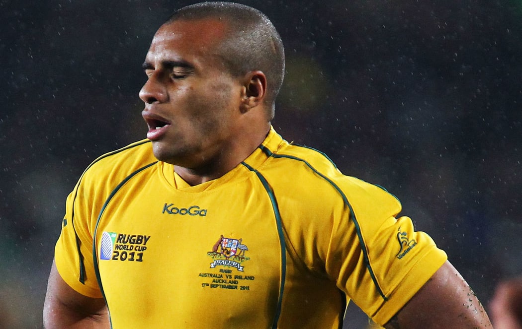 Australia's Will Genia at the 2011Rugby World Cup.