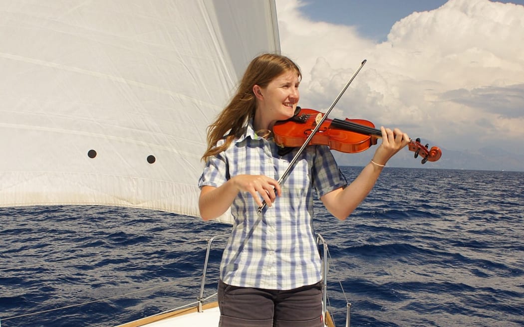 Scottish Fiddler Charlotte Naden.
