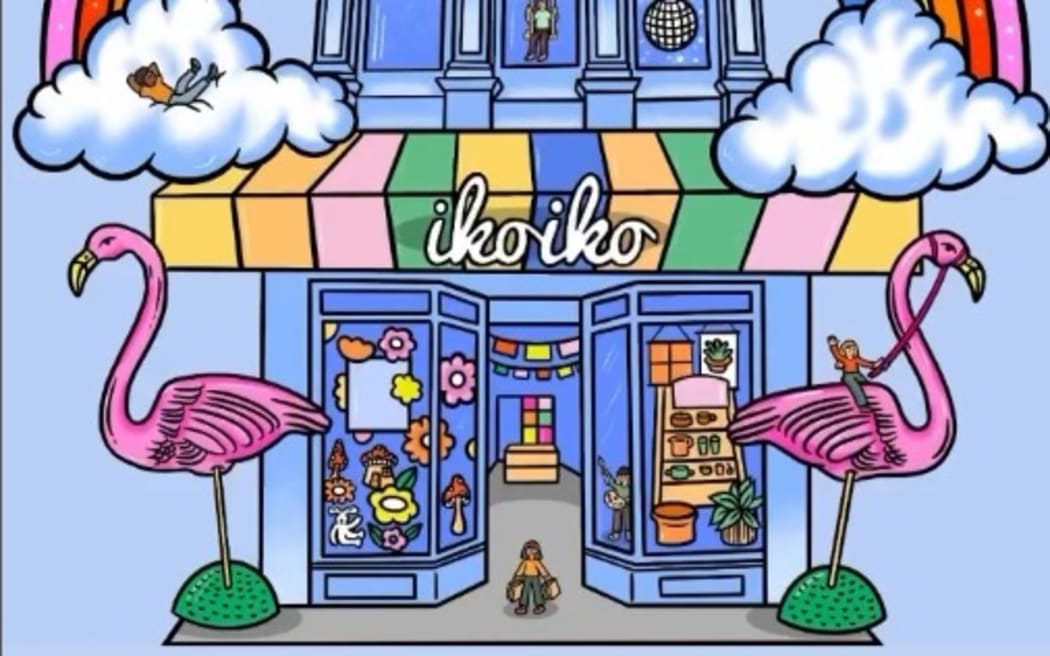 Iko Iko window display