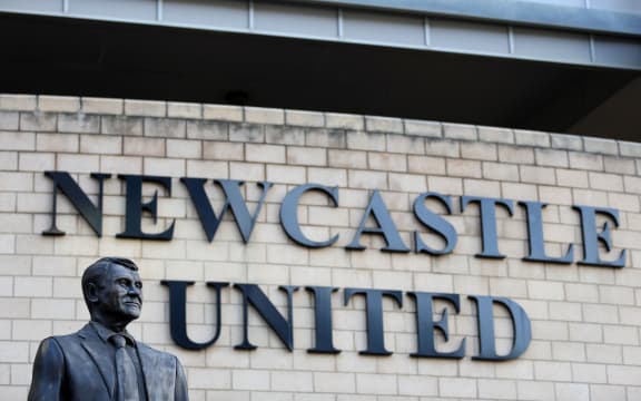 St James Park, Newcastle upon Tyne, Sir Bobby Robson statue.