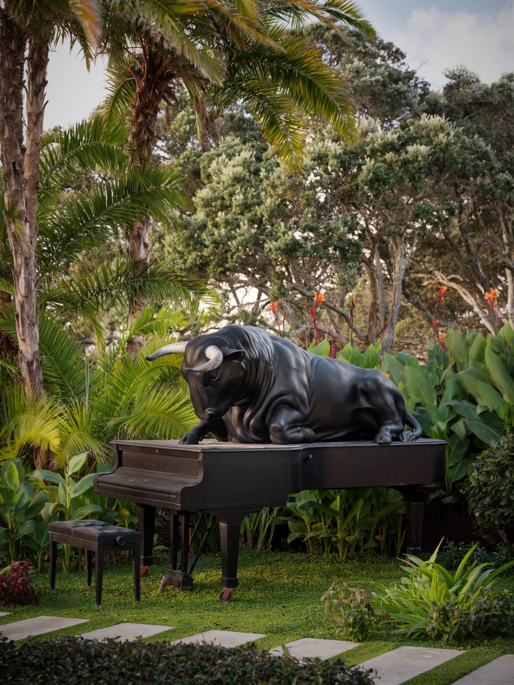 Michael Parekōwhai's 'A Peak in Darien' has set an New Zealand art auction record.
