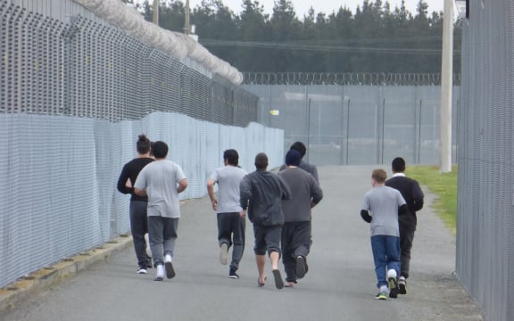 Christchurch Mens' Prison youth running their first marathon.