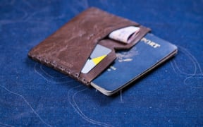 Leather wallet by Southern Anchor