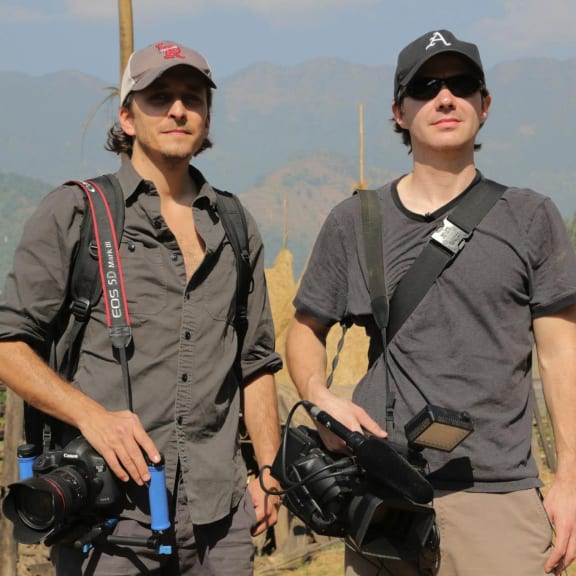 Intrepid US documentary makers Brent, left, and Craig Renaud.